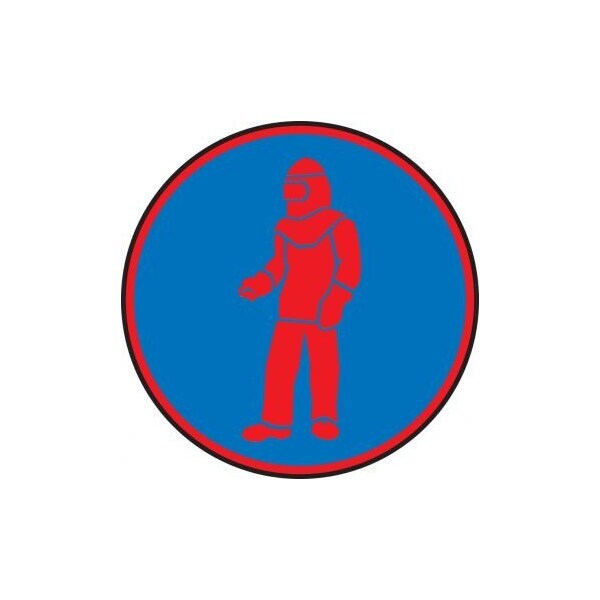 Accuform HAZARD SYMBOLS 12 in PLASTICLITE MPG322PL MPG322PL - main